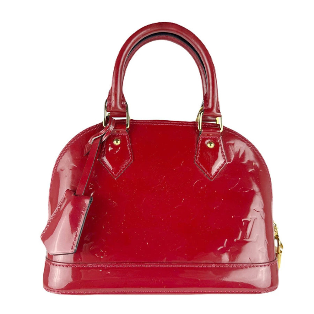 Louis Vuitton 2way Shoulder Bag Monogram Vernis Alma Pomme d Amour